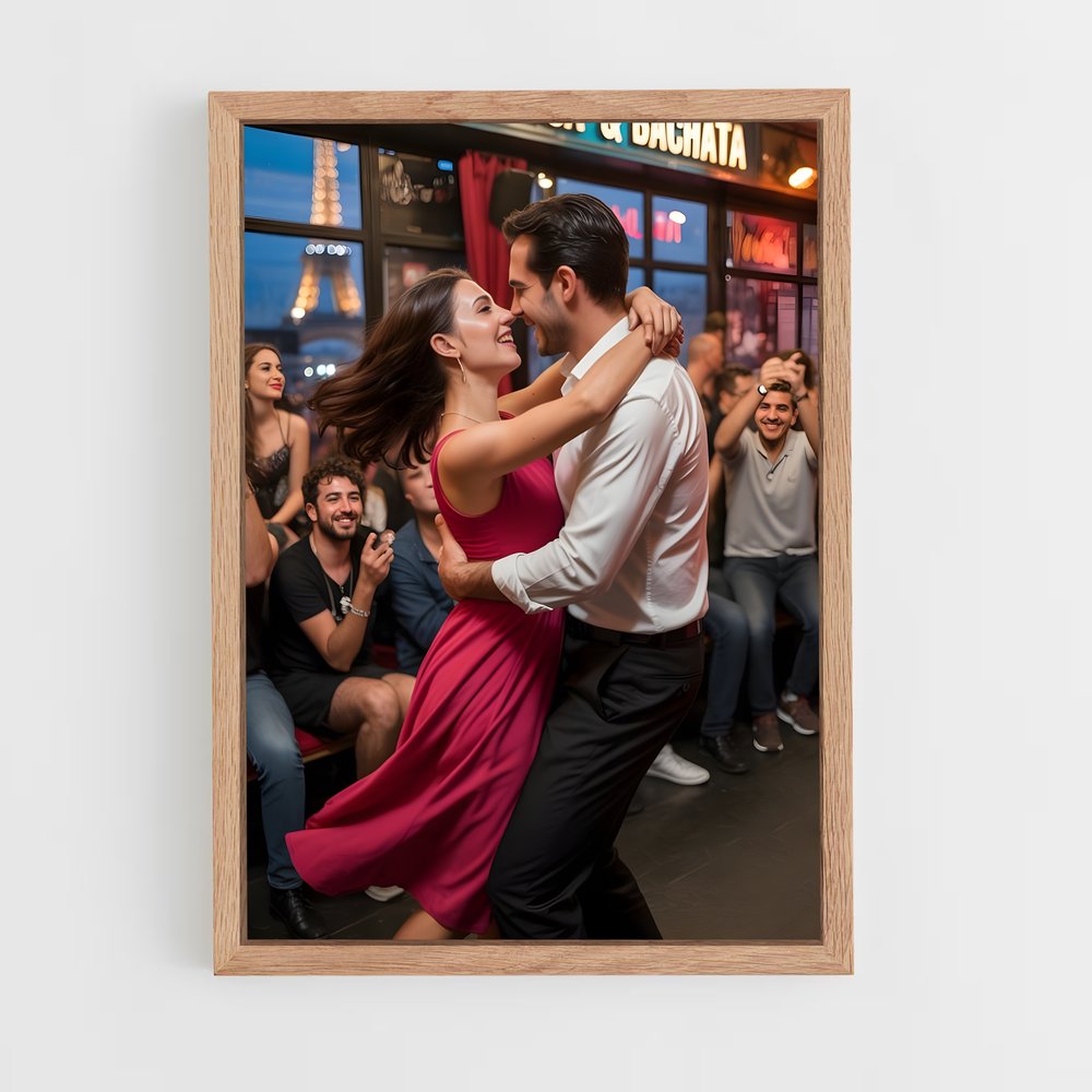 Poster Salsa sous les Étoiles – affiche Danse (vue 4)